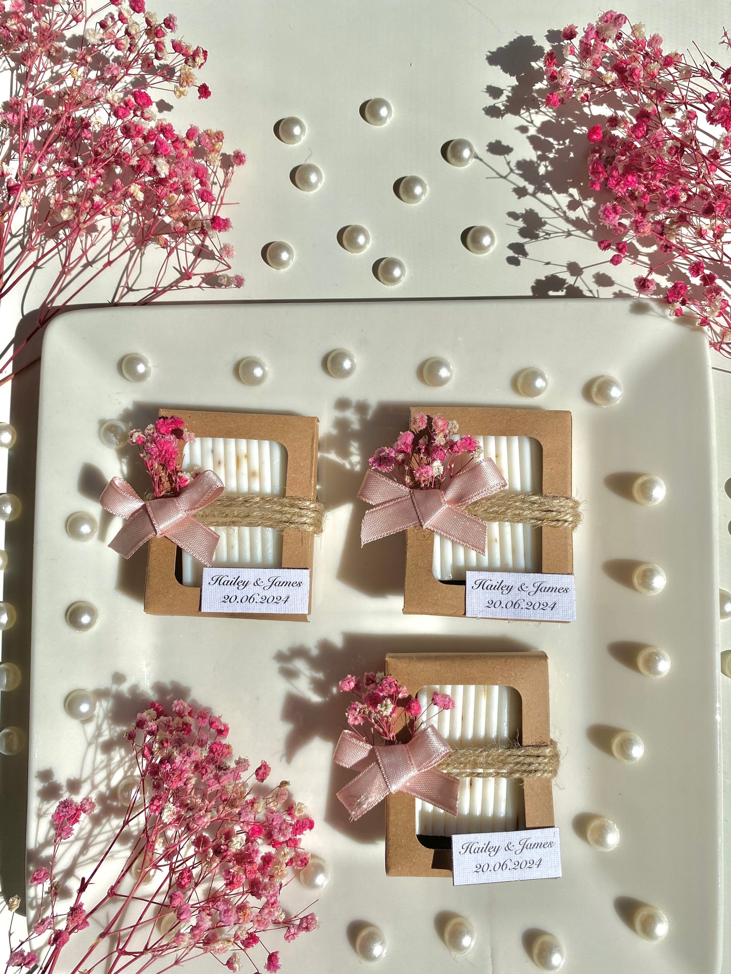 Personalized Scented Soap, Wedding Favors for Guests, Bridal Shower Soap Favors, Handmade Soap Favor, Floral Soap Favors Soap Favors Wedding