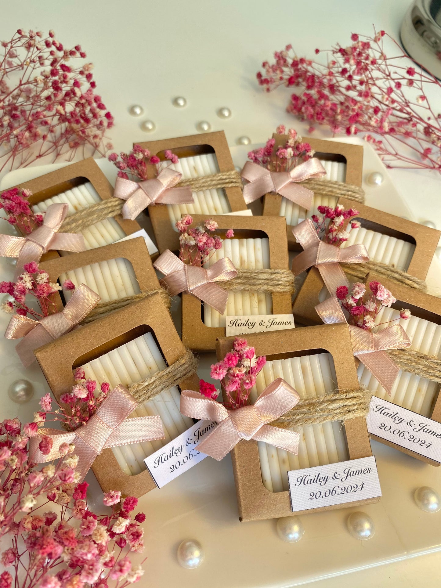 Personalized Scented Soap, Wedding Favors for Guests, Bridal Shower Soap Favors, Handmade Soap Favor, Floral Soap Favors Soap Favors Wedding