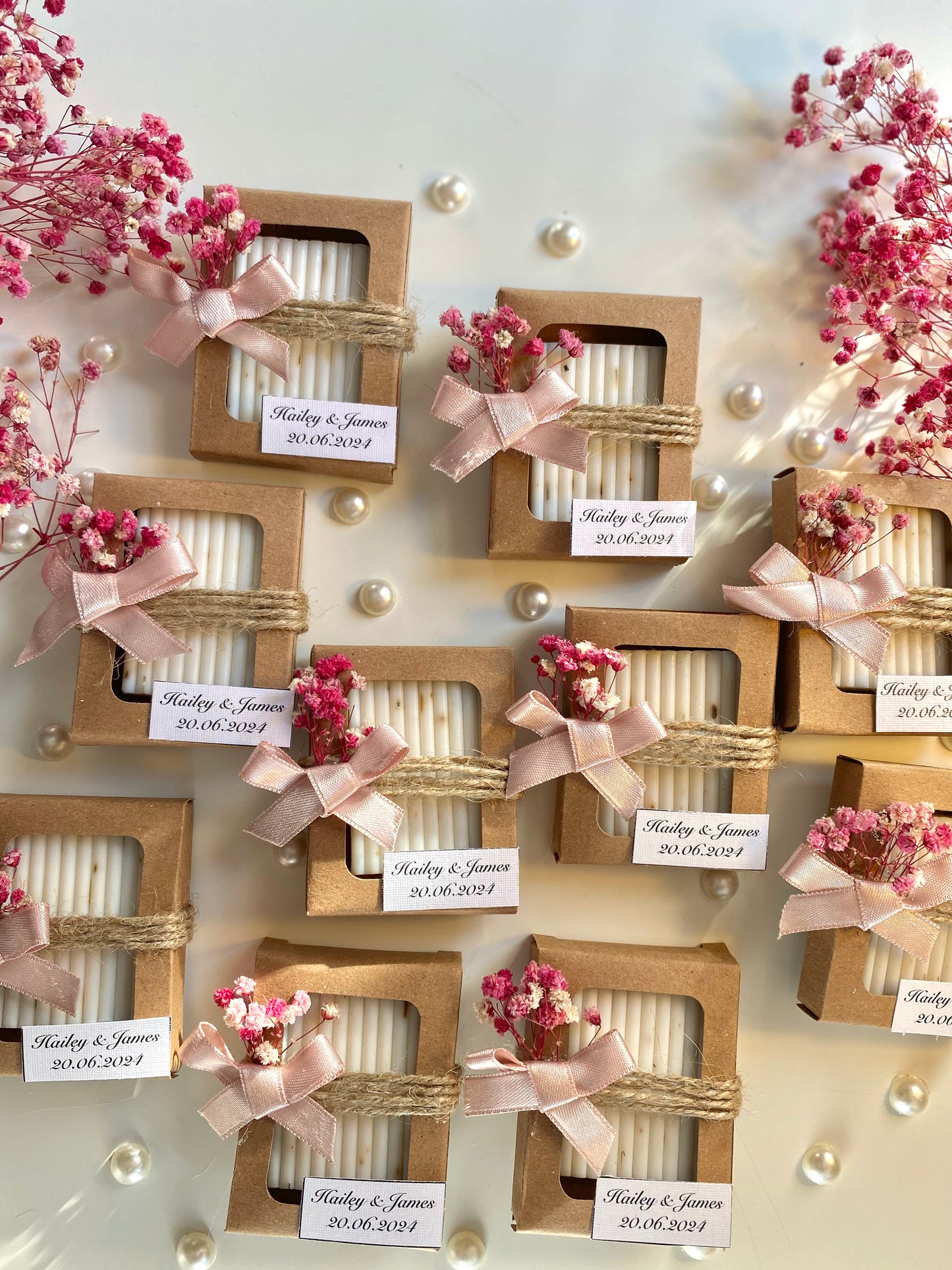 Personalized Scented Soap, Wedding Favors for Guests, Bridal Shower Soap Favors, Handmade Soap Favor, Floral Soap Favors Soap Favors Wedding