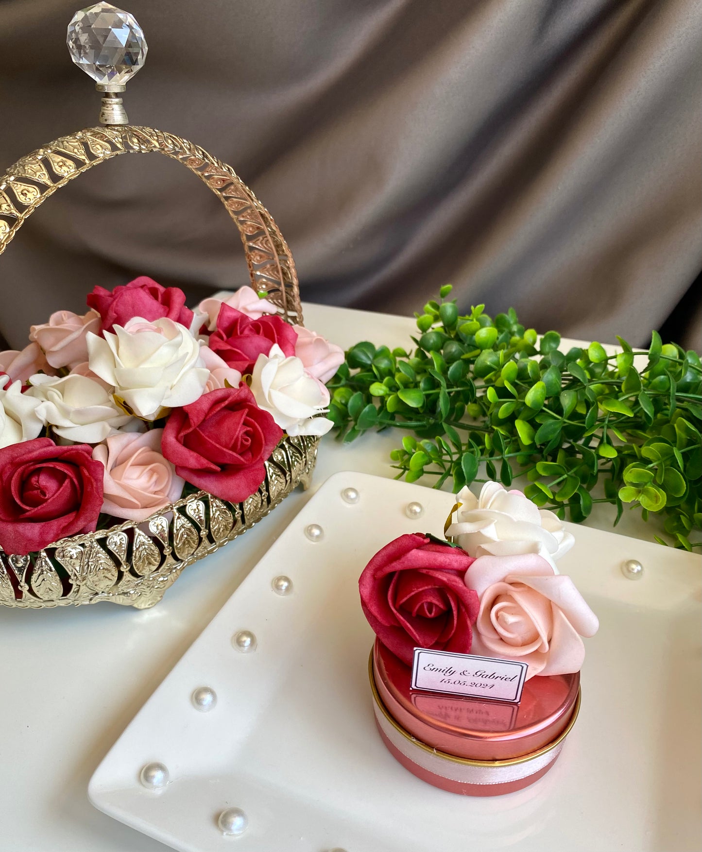 Elegant Wedding Candle Favors, Bridal Shower Guest Favor, Baby Shower Candle Favor, Candle Party Favors, Rose Candle Favors, Unique Candle